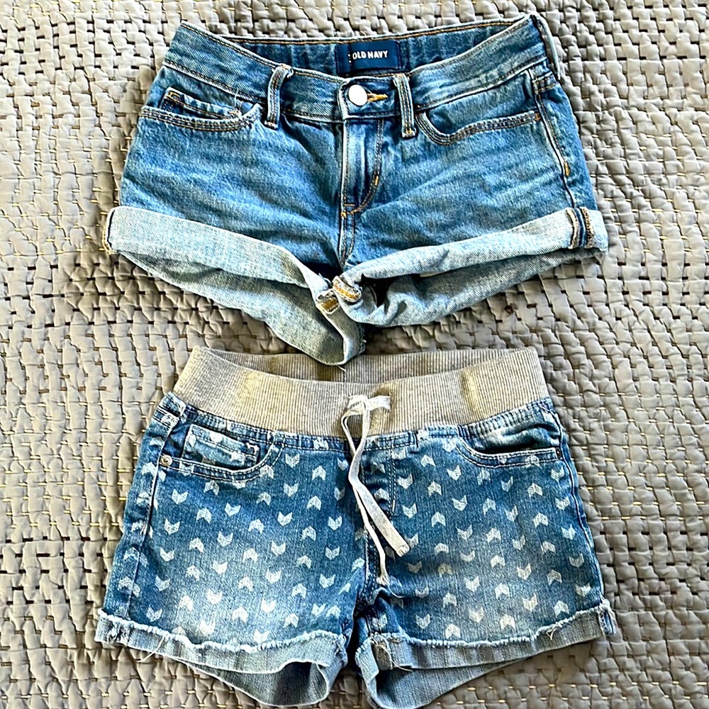 Girls denim shorts
